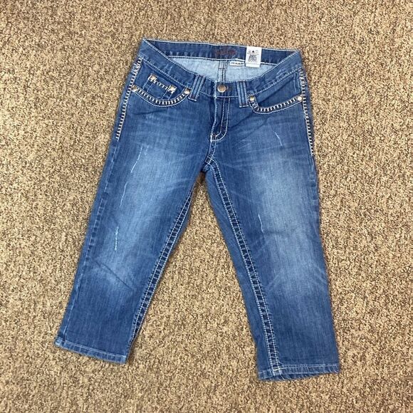 Cruel Girl/Melissa Women's Capris Jeans Size 5 - Picture 2 of 12
